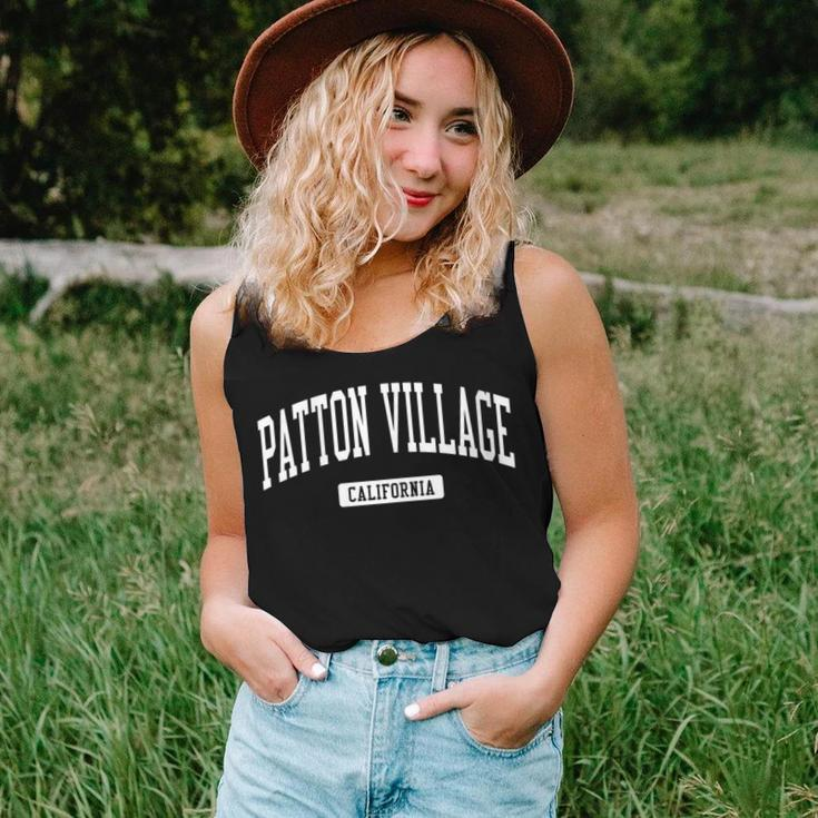 Patton Village California Ca Vintage Athletic Sports Women Tank Top Gifts for Her