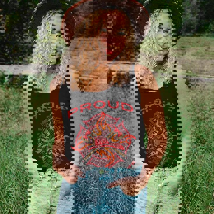 Proud Firefighters Wife Firefighting Medic Pride Women Tank Top Gifts for Her Proud Firefighters Wife Firefighting Medic Pride Women Tank Top Gifts for Her