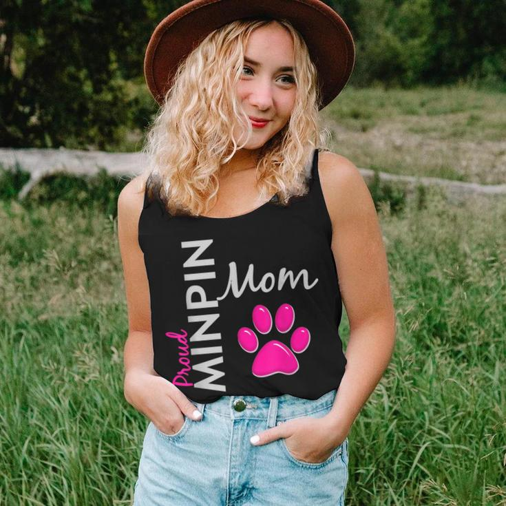 Proud Minpin Mom For Miniature Pinscher Moms Women Tank Top Gifts for Her