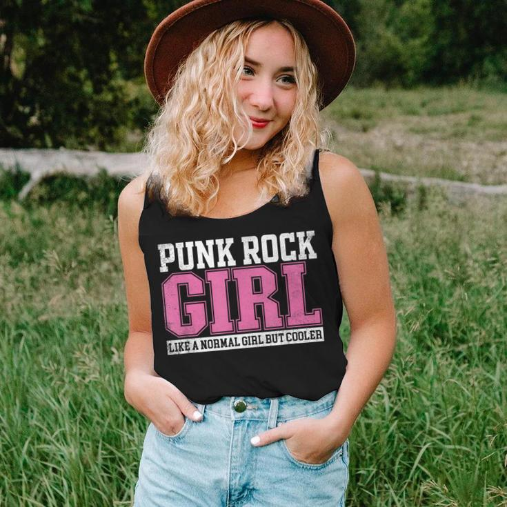 Punk Rock Girl Like A Normal Girl But Cooler Women Tank Top Gifts for Her