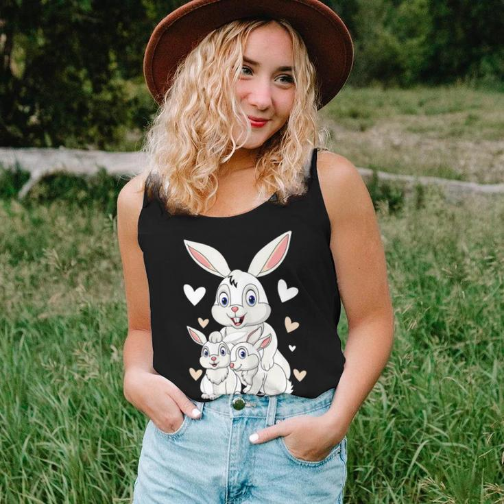 Rabbit Mum Cute Bunny Outfit For Girls For Women Women Tank Top Gifts for Her