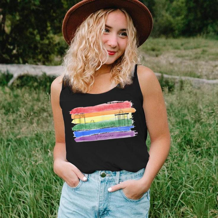 Rainbow Flag Lgbtqia Pride Month 2023 Vancouver Gay Pride Women Tank Top Gifts for Her