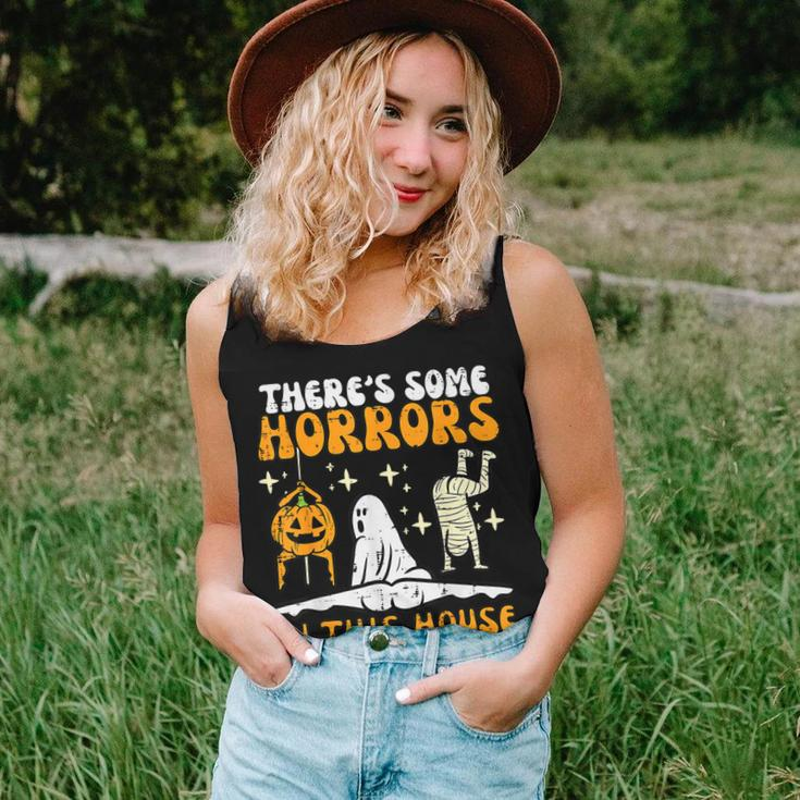 There's Some Horrors In This House Halloween Women Tank Top Gifts for Her