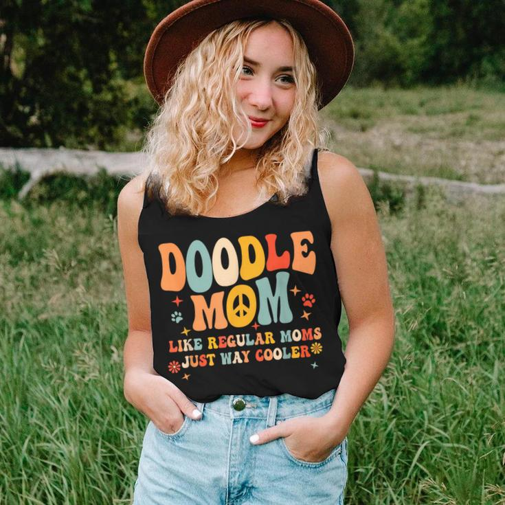 Retro Groovy Its Me The Cool Doodle Mom For Women For Mom Women Tank Top Gifts for Her