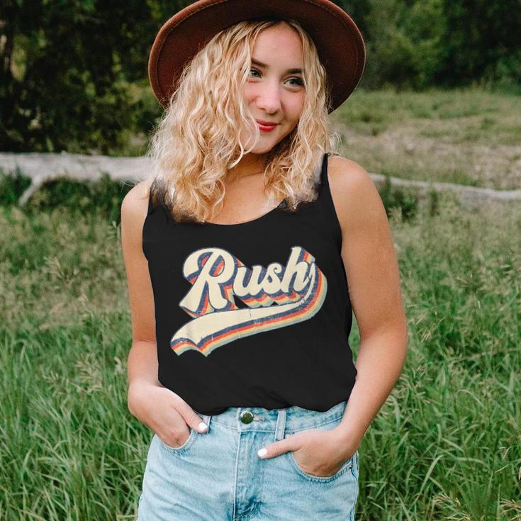 Rush Surname Vintage Retro Boy Girl Women Tank Top Gifts for Her