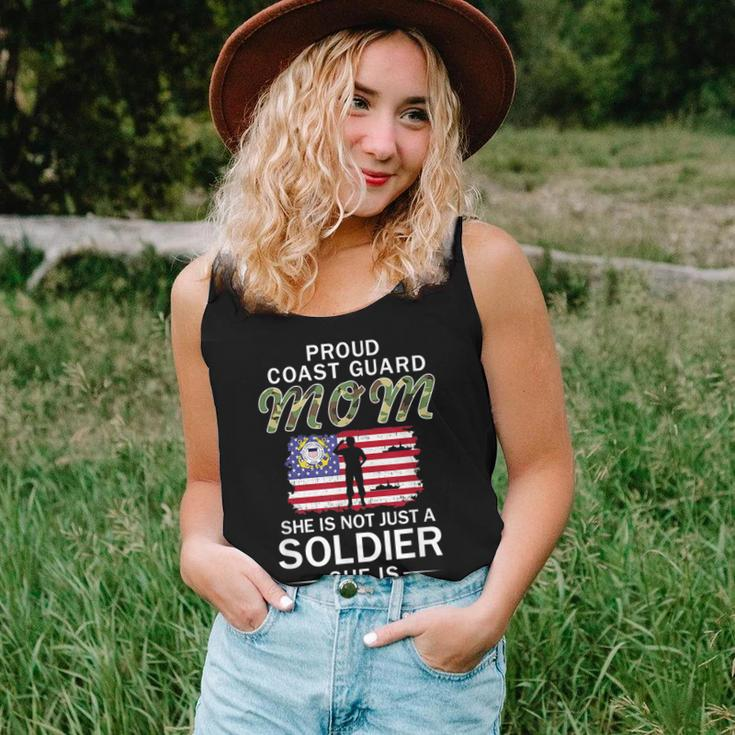 She Is A Soldier & Is My Daughterproud Coast Guard Mom Army For Mom Women Tank Top Gifts for Her