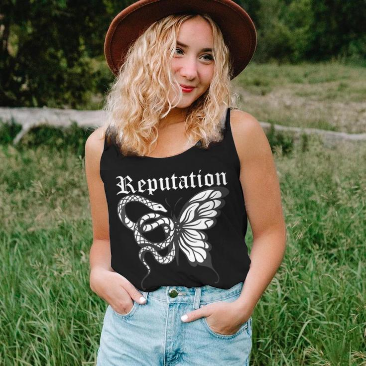 Snake Reputation In The World Butterfly And Snake Women Tank Top Gifts for Her