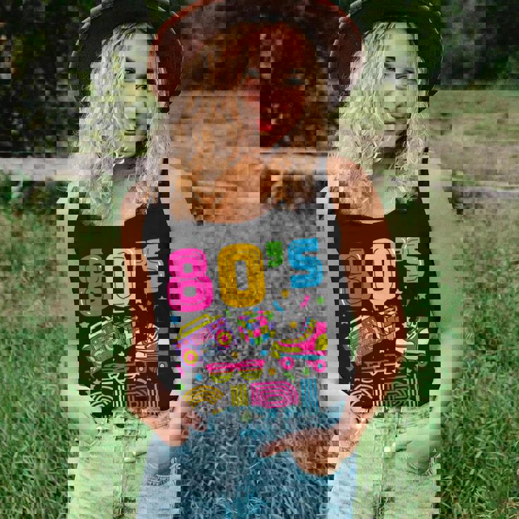 This Is My 80S Girl Costume 1980S Retro Vintage 80S Party Women Tank Top Weekend Graphic Gifts for Her