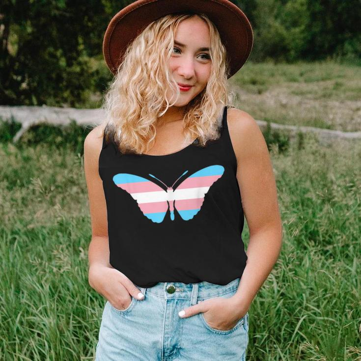 Transgender Butterfly Trans Pride Flag Ftm Mtf Insect Lovers Women Tank Top Gifts for Her