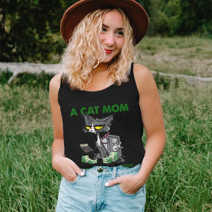 Never Underestimate A Cat Mom With A Accounting Degree Women Tank Top Gifts for Her