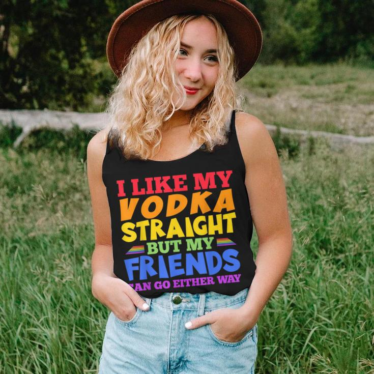I Like My Vodka Straight Lgbtq Pride Month Women Tank Top Gifts for Her