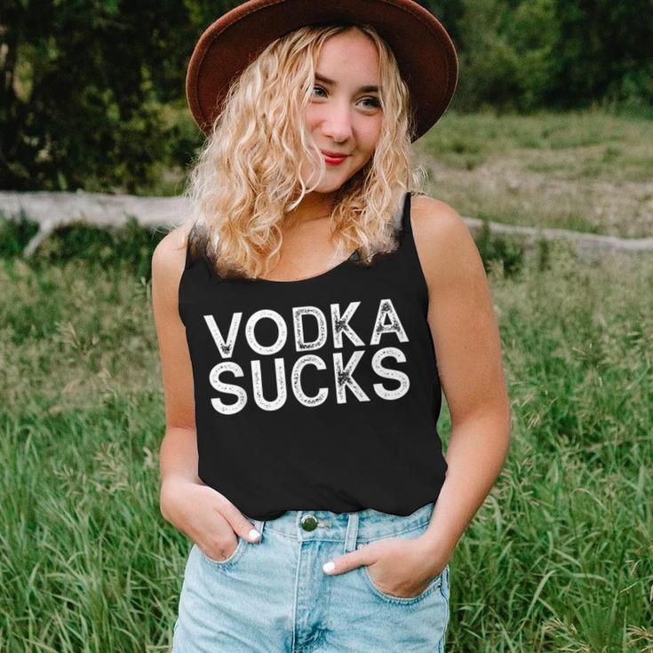 Vodka Sucks Best Alcohol Liquor Drinking Party Women Tank Top Gifts for Her