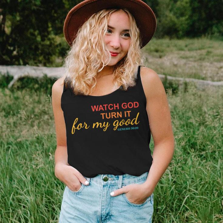 Watch God Turn It For My Good Genesis 5020 Vintage Women Tank Top Gifts for Her