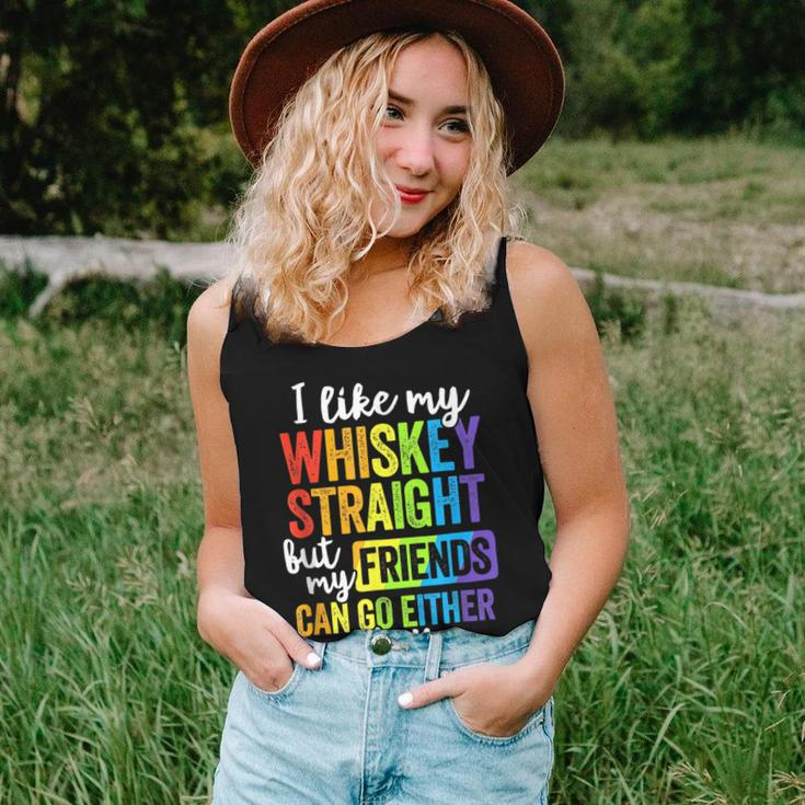 I Like My Whiskey Straight Lgbt Pride Gay Lesbian Women Tank Top Gifts for Her
