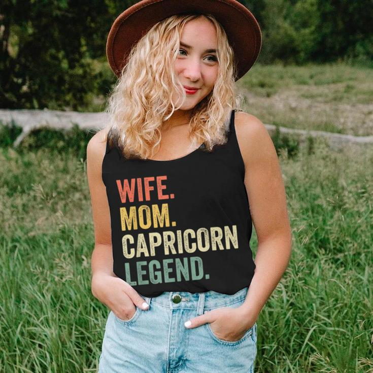 Wife Mom Capricorn Legend Zodiac Astrology Mother Women Tank Top Gifts for Her