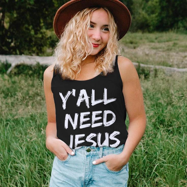 Y'all Need Jesus Christian Women Tank Top Gifts for Her