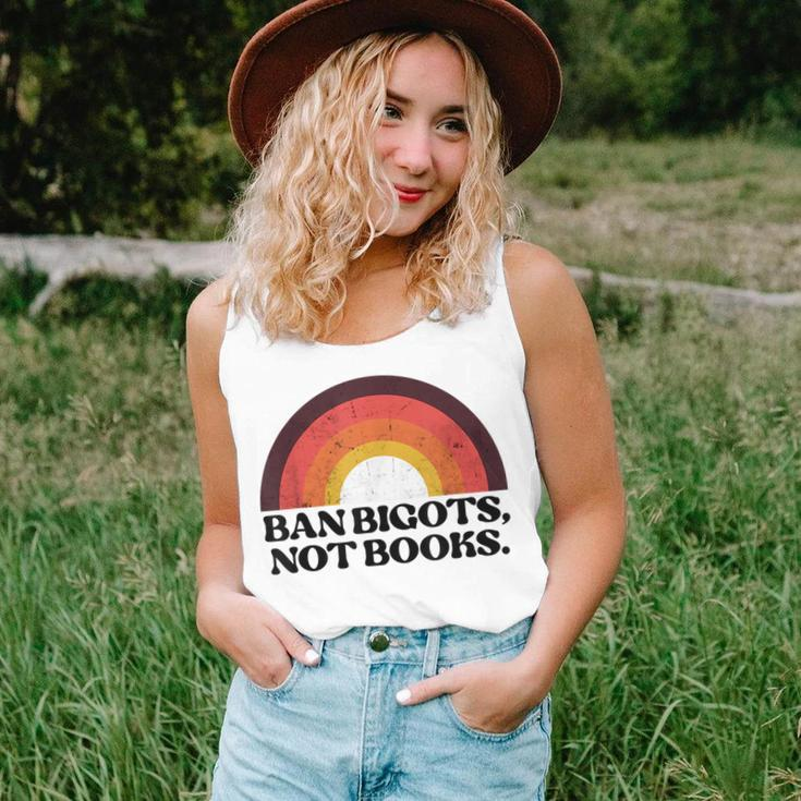 Ban Bigots Not Books Banned Books Reading Book Men Women Reading s Women Tank Top Gifts for Her