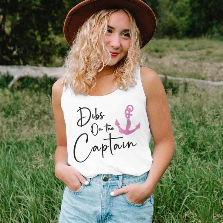 Dibs On The Captain Women Tank Top Basic Casual Daily Weekend Graphic Gifts for Her