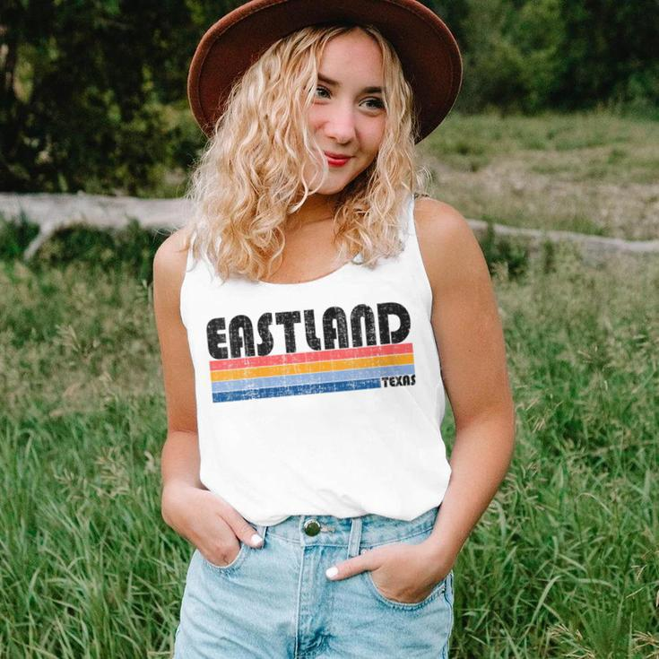 Eastland Tx Hometown Pride Retro 70S 80S Style Women Tank Top Gifts for Her