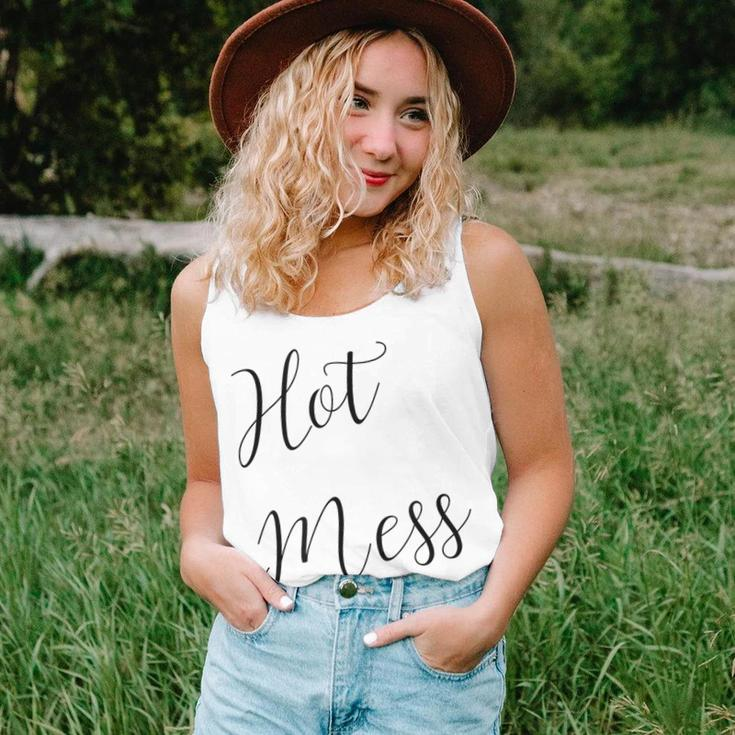 Hot Mess Woman Girl For Mom Women Tank Top Gifts for Her