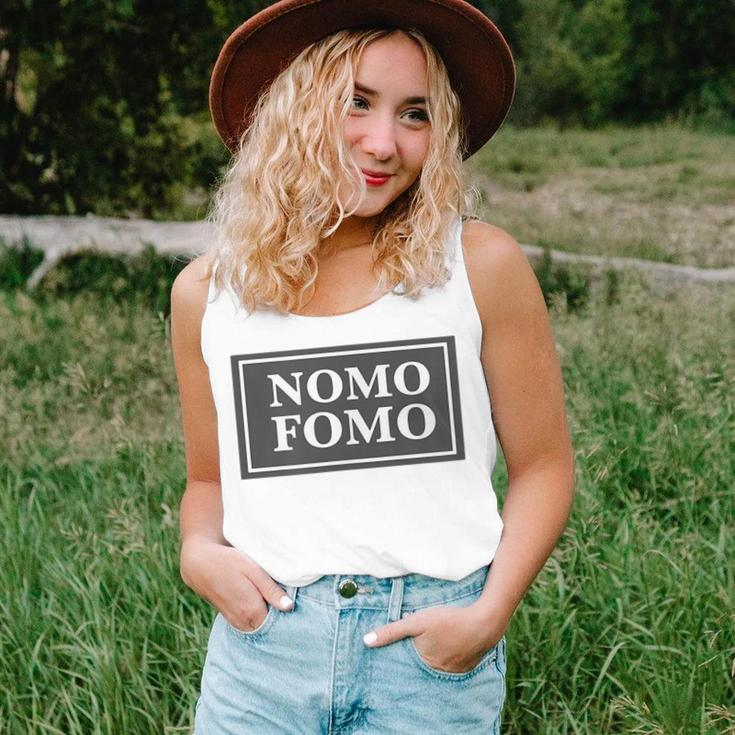 Nomo Fomo - No More Fear Of Missing Out Classic Style Women Tank Top Basic Casual Daily Weekend Graphic Gifts for Her