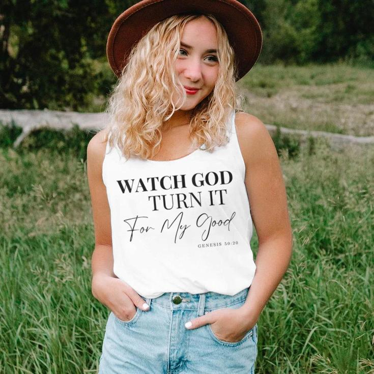Watch God Turn It For My Good Genesis 5020 Women Tank Top Gifts for Her