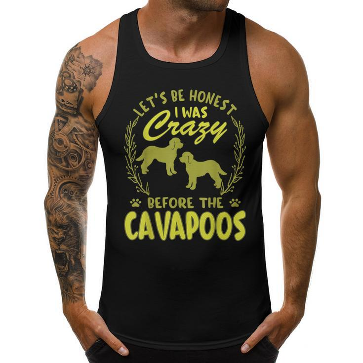 Lets Be Honest I Was Crazy Before Cavapoos  Men Tank Top Graphic
