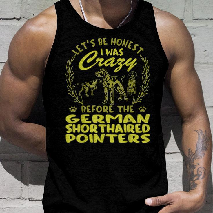 I Was Crazy Before German Shorthaired Pointers Men Tank Top Graphic