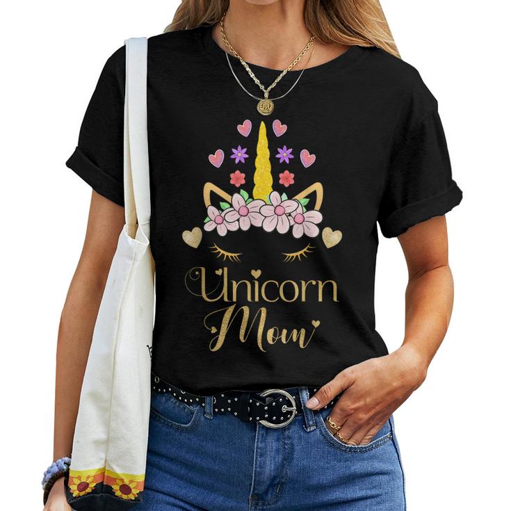 Unicorn Mom Outfit For Her Mother And Daughter Women T-shirt