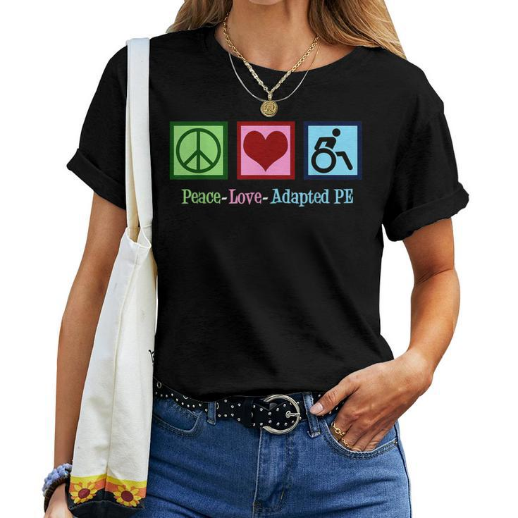 Adapted Pe Ape Teacher Women T-shirt