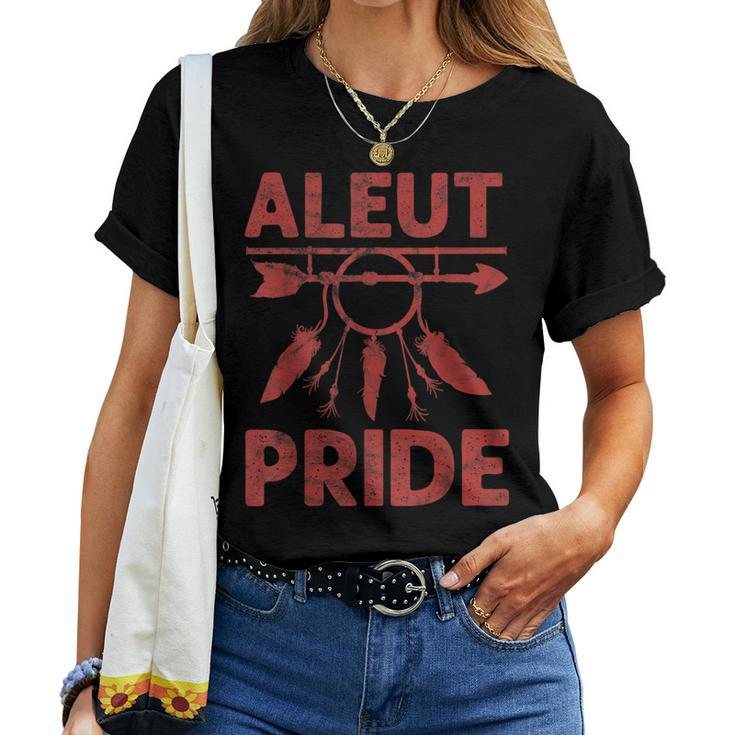 Aleut Tribe Pride Native American Vintage Men Women Women T-shirt