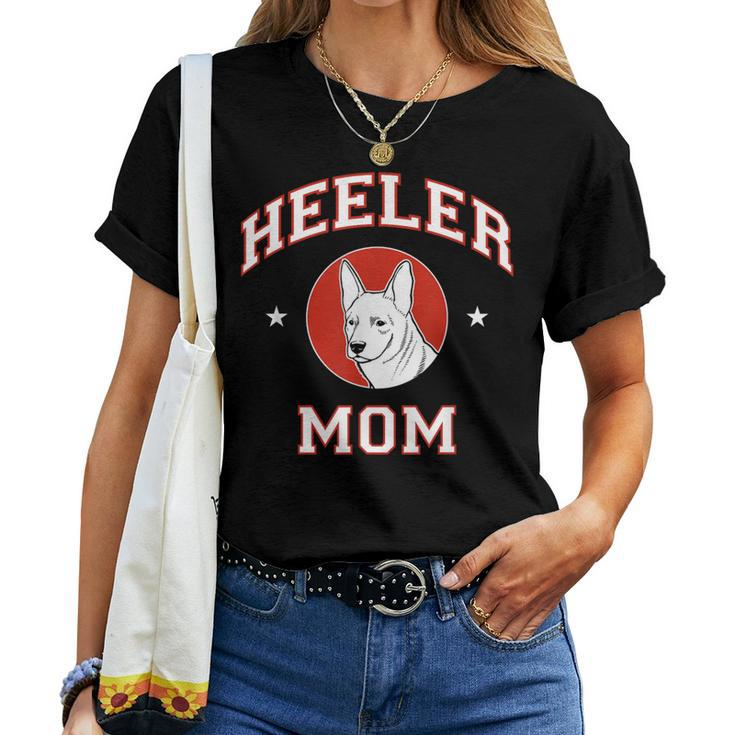 Australian Cattle Dog Mom Heeler Dog Mother Women T-shirt