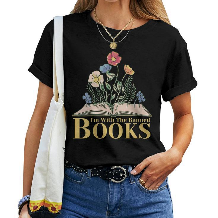 Banned Books Im With The Banned Books Women T-shirt