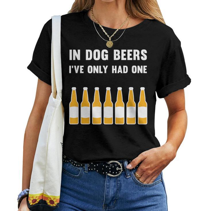 Beer Drinking Alchohol For Adults Men & Women Women T-shirt