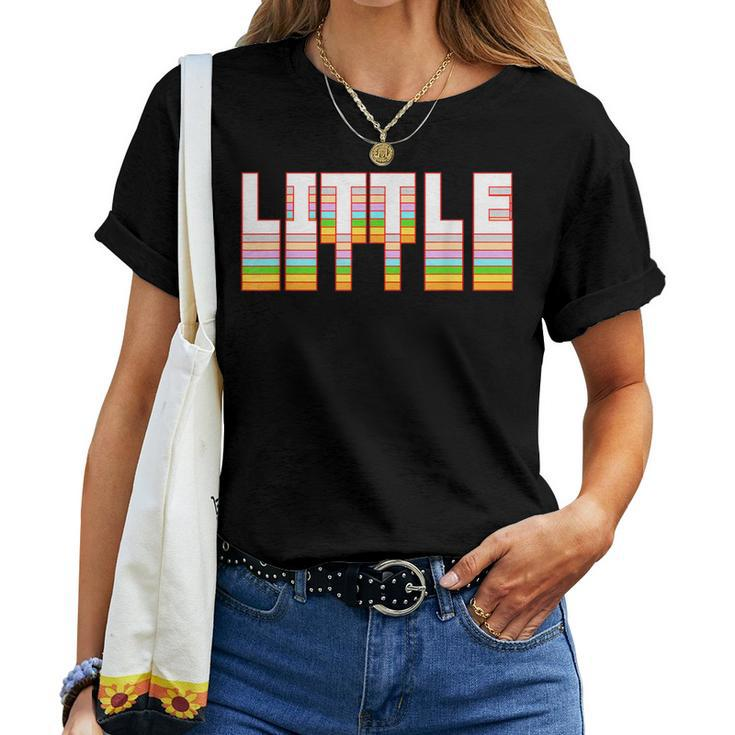 Big Little Sorority Sister Reveal Week Women T-shirt