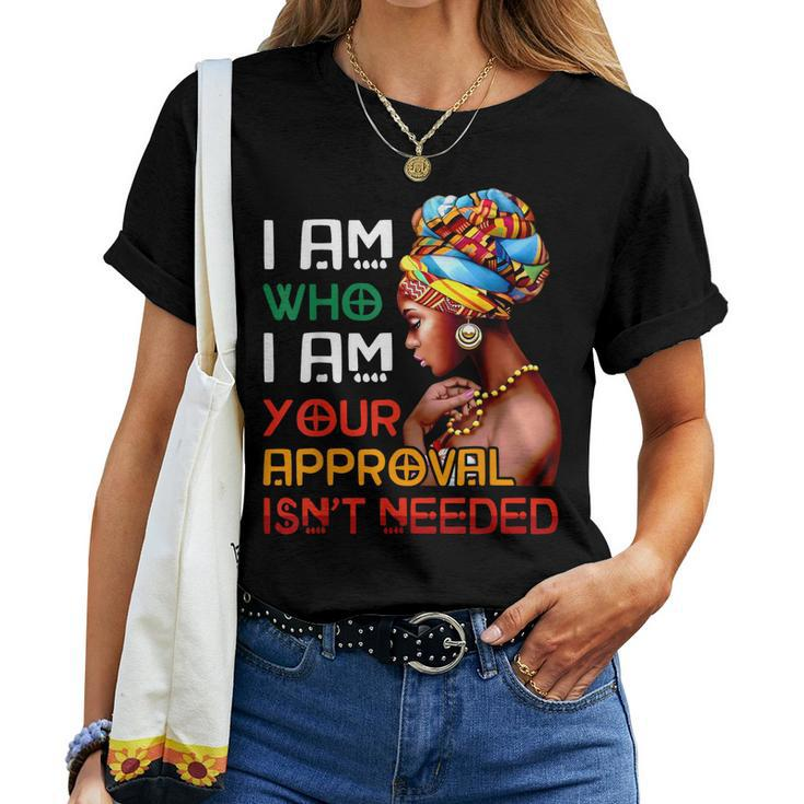 Black Queen Junenth Black History Month African Womens Women T-shirt