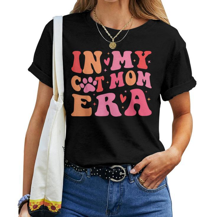 In My Cat Mom Era Cute Cat Mom Women T-shirt