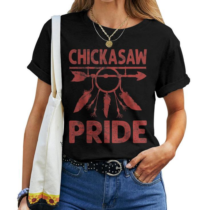 Chickasaw Pride Native American Vintage Men Women Women T-shirt