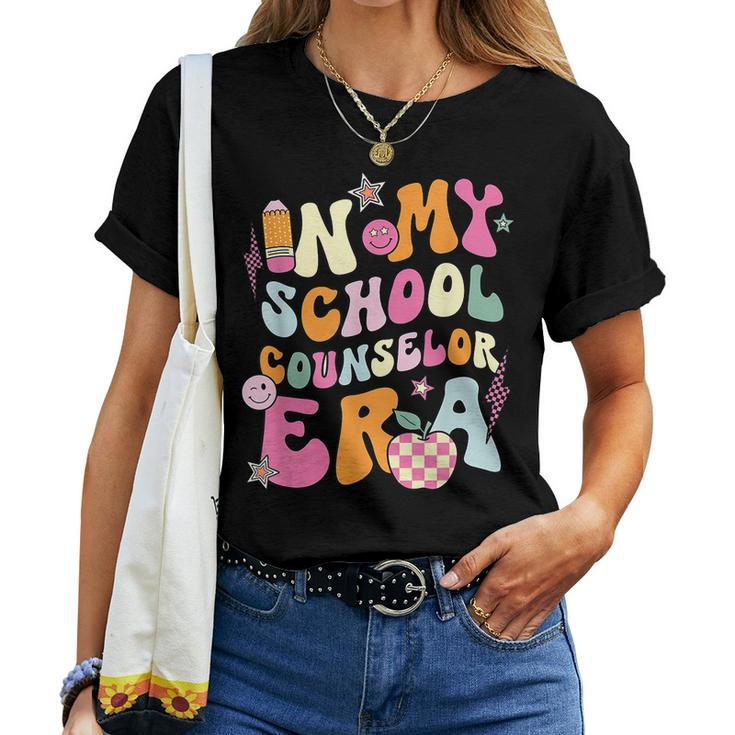 In My Counselor Era Groovy Back To School Teacher Women T-shirt