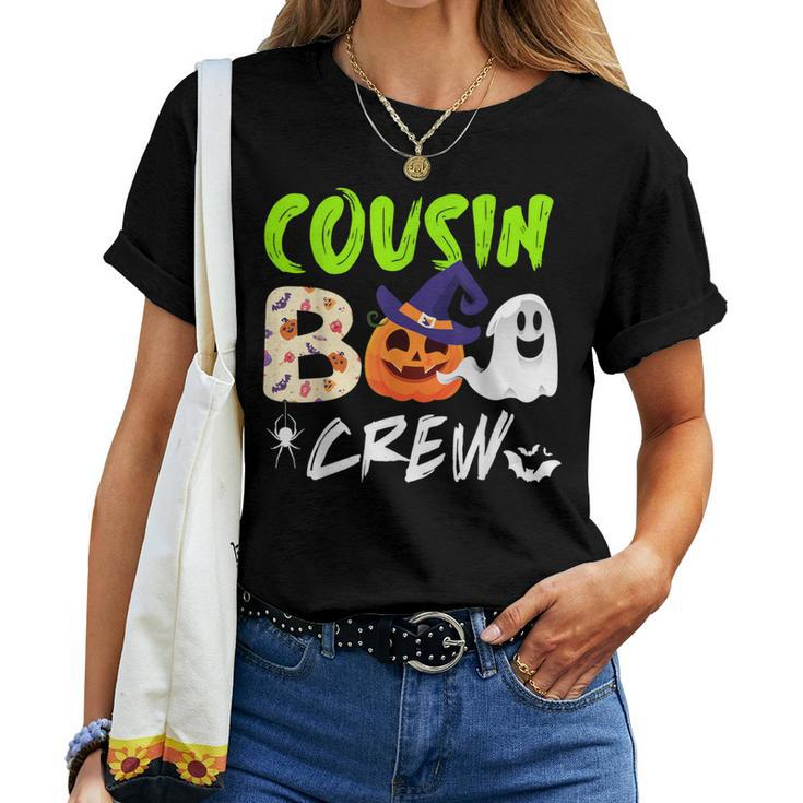 Cousin Boo Crew Jack O Lantern Scary Ghost Witch Boy Girl Women T-shirt