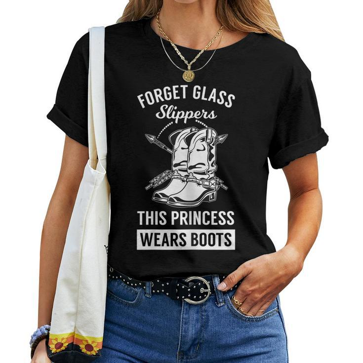 Cowgirl Women Girls Cowboy Boots Princess Cowboy Women T-shirt