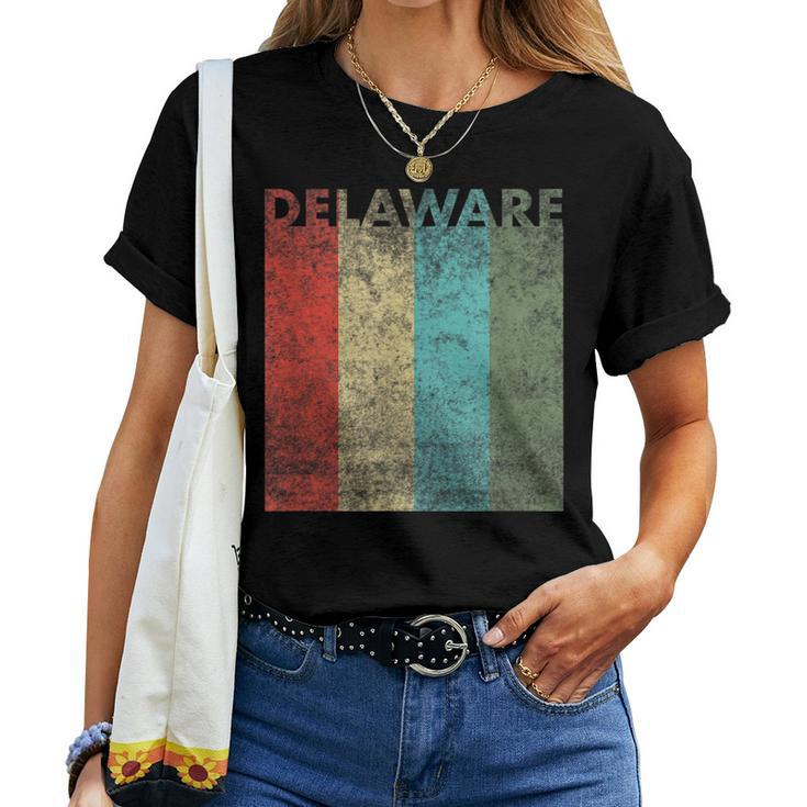 Delaware Retro Men Women Kids Home Roots Pride Women T-shirt