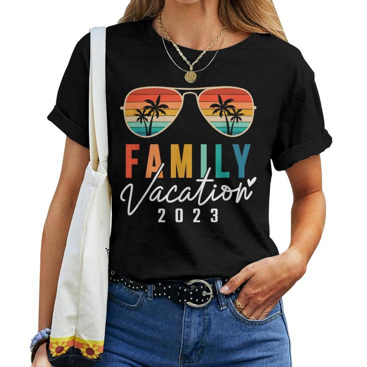 Family Vacation 2023 Beach Summer Matching For Men Women Kid Family Vacation s Women T-shirt