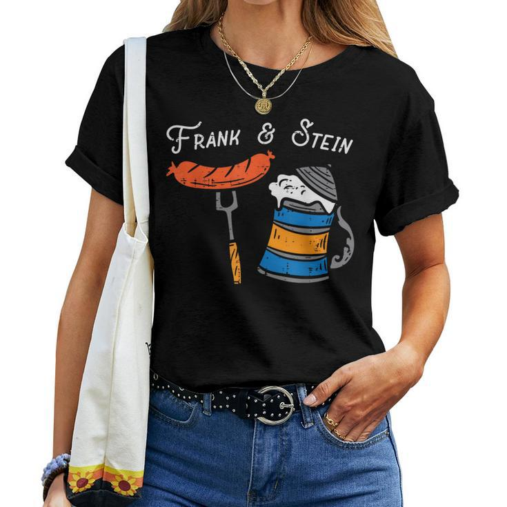 Frank And Stein German Bavarian Oktoberfest Women T-shirt
