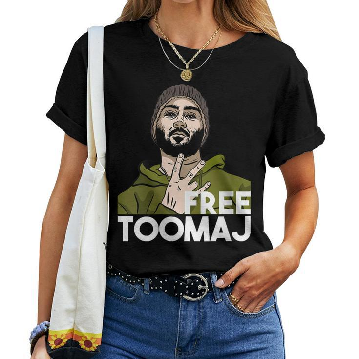 Free Toomaj Salehi Iran Woman Life Freedom Toomaj Women T-shirt