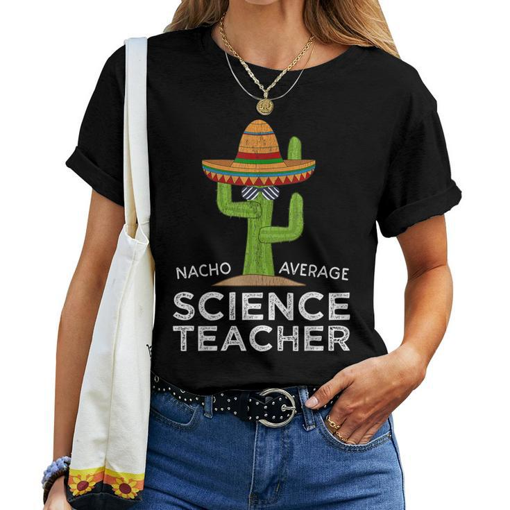 Fun Hilarious Science Teacher Women T-shirt
