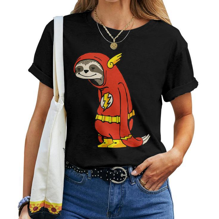 Sloth Flash For Men And Children Women T-shirt