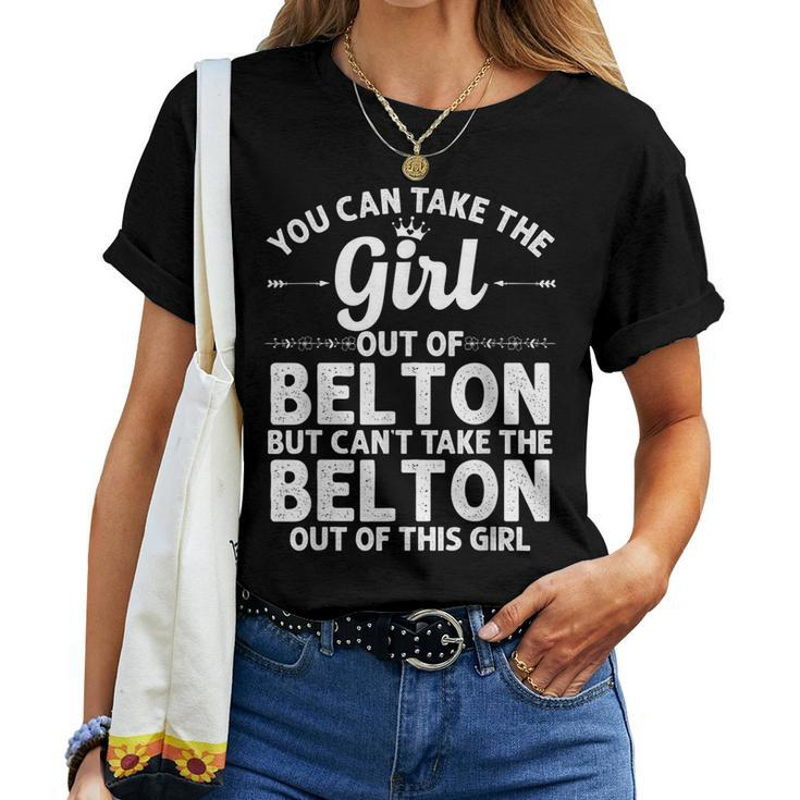 Girl Out Of Belton Sc South Carolina Home Roots Women T-shirt