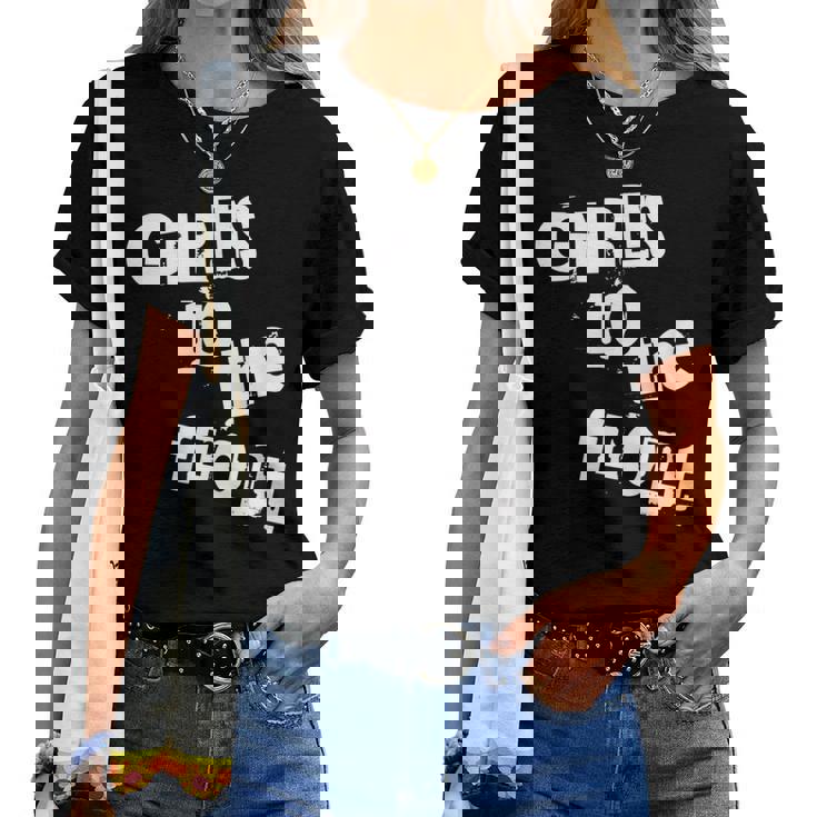 Womens Riot Grrrl T-Shirt For Girls Womens Riot Grrrl T-Shirt For Girls