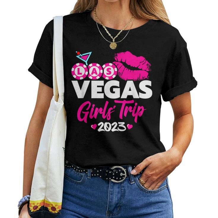 Girls Trip Vegas Las Vegas 2023 Vegas Girls Trip 2023 Women T-shirt